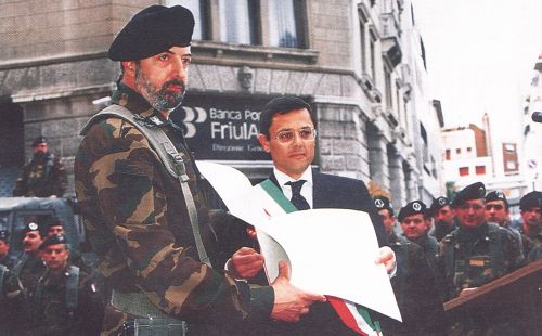 L'"ARIETE" � cittadina onoraria di Pordenone